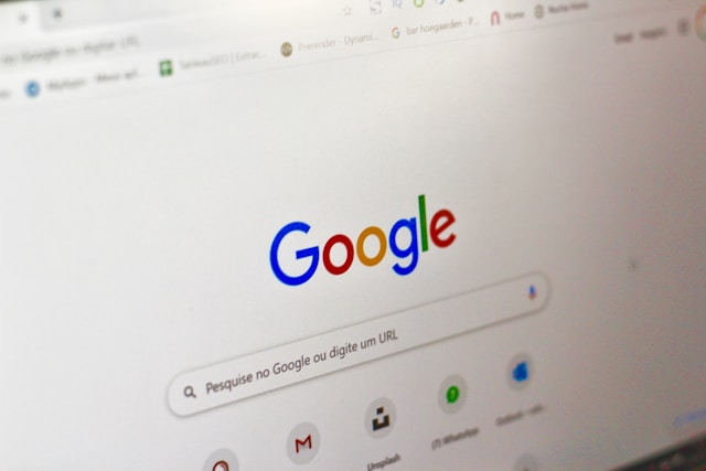 A picture showing Google platform to make money
