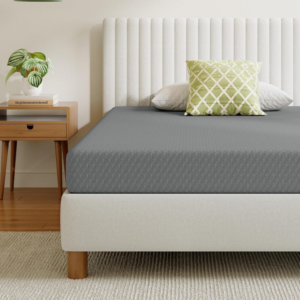 A picture showing a Novilla Queen Mattress 8 Inch, Queen Memory Foam Mattress