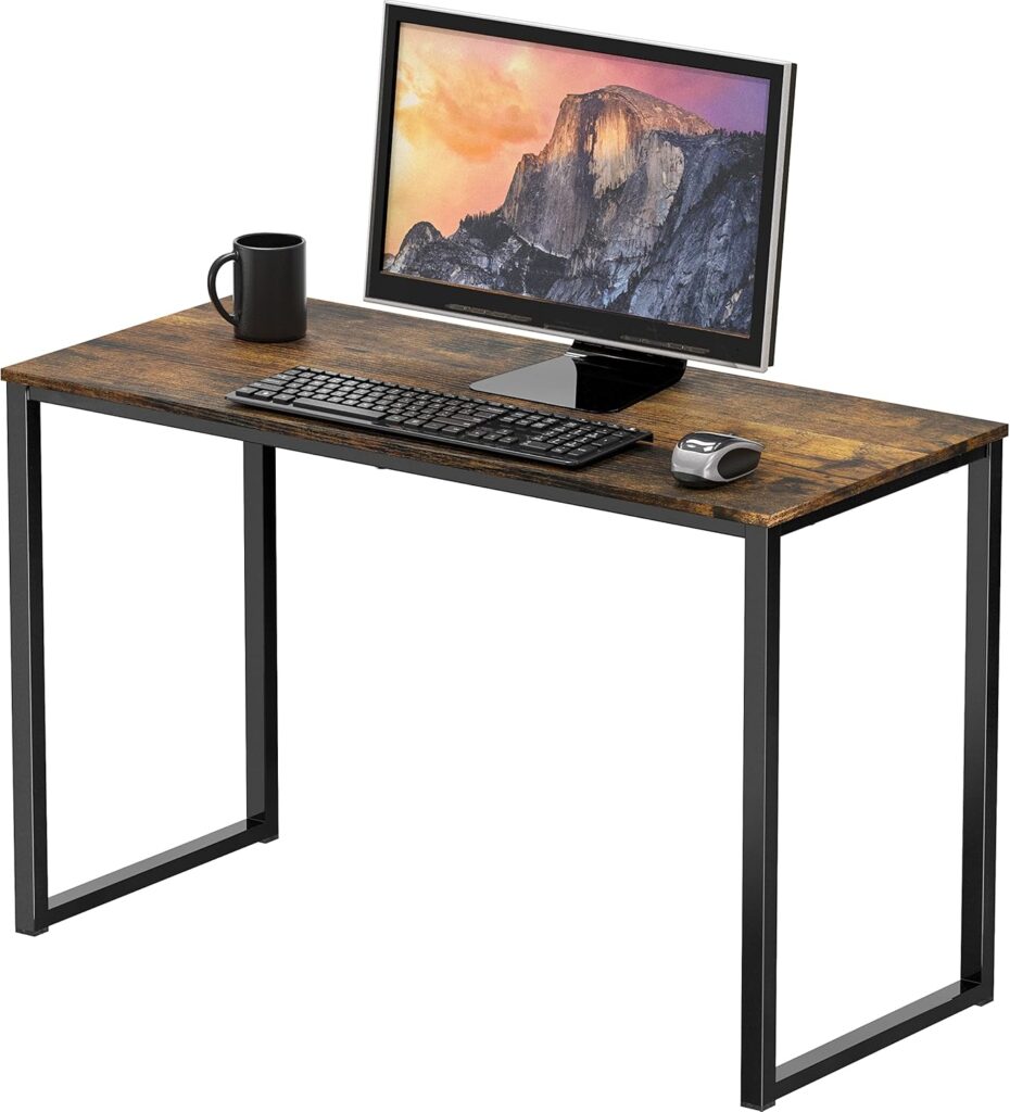A picture showing SHW Mission 32-Inch Home Office Computer Desk