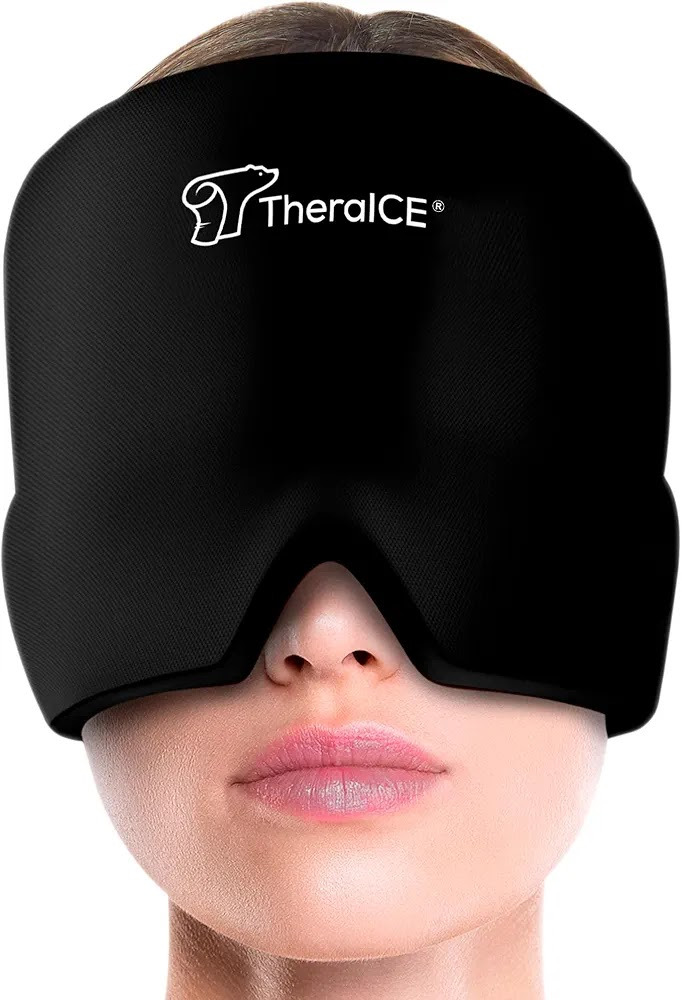 An image showing a picture of TheraICE Migraine Relief Cap: one of the christmas gifts for couples