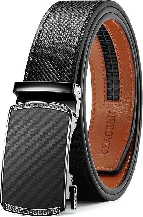 A picture showing a CHAOREN Men's Leather Belt