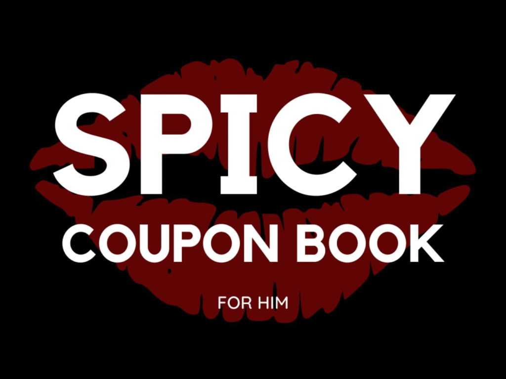 A picture showing a Spicy Coupon Book for Him