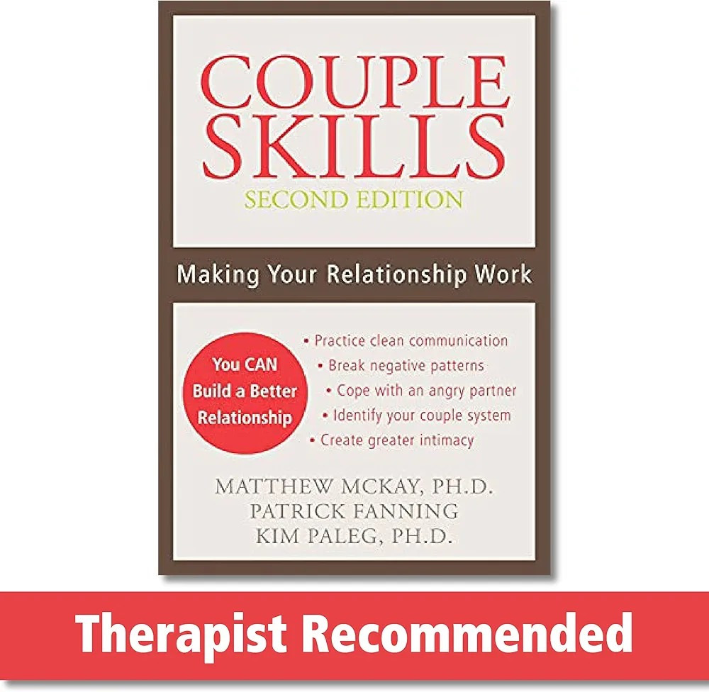 An image showing the book, Couple Skills by Matthew McKay.
