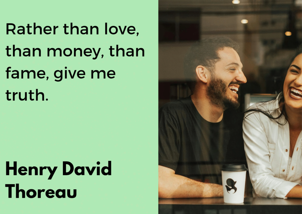 An image showing couples smiling with one of the money and relationship Quotes written by the side.
